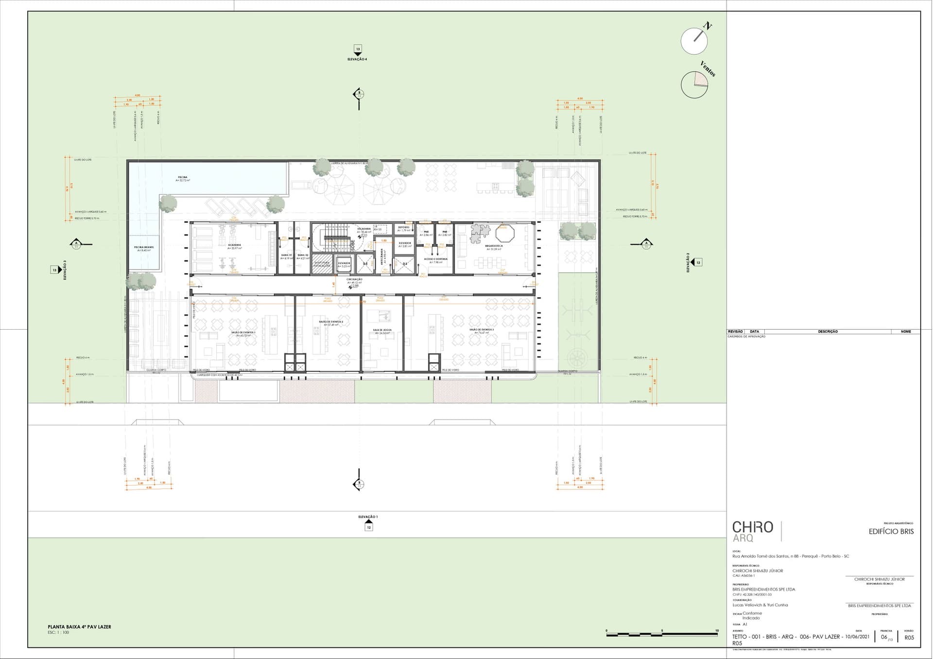 Planta 15 de Bris