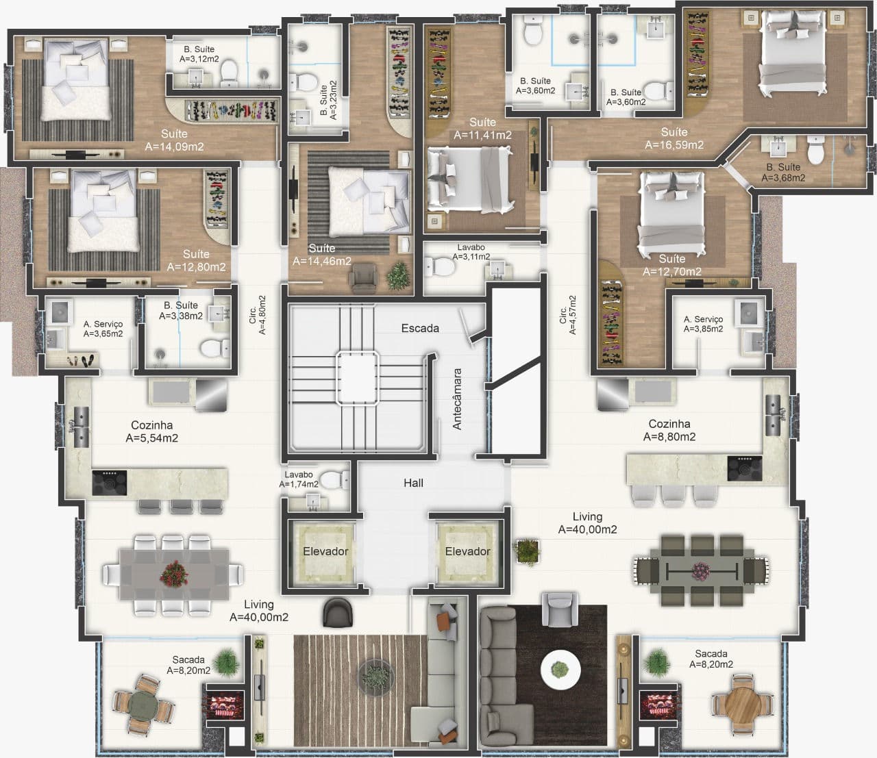 Planta 2 de Premium