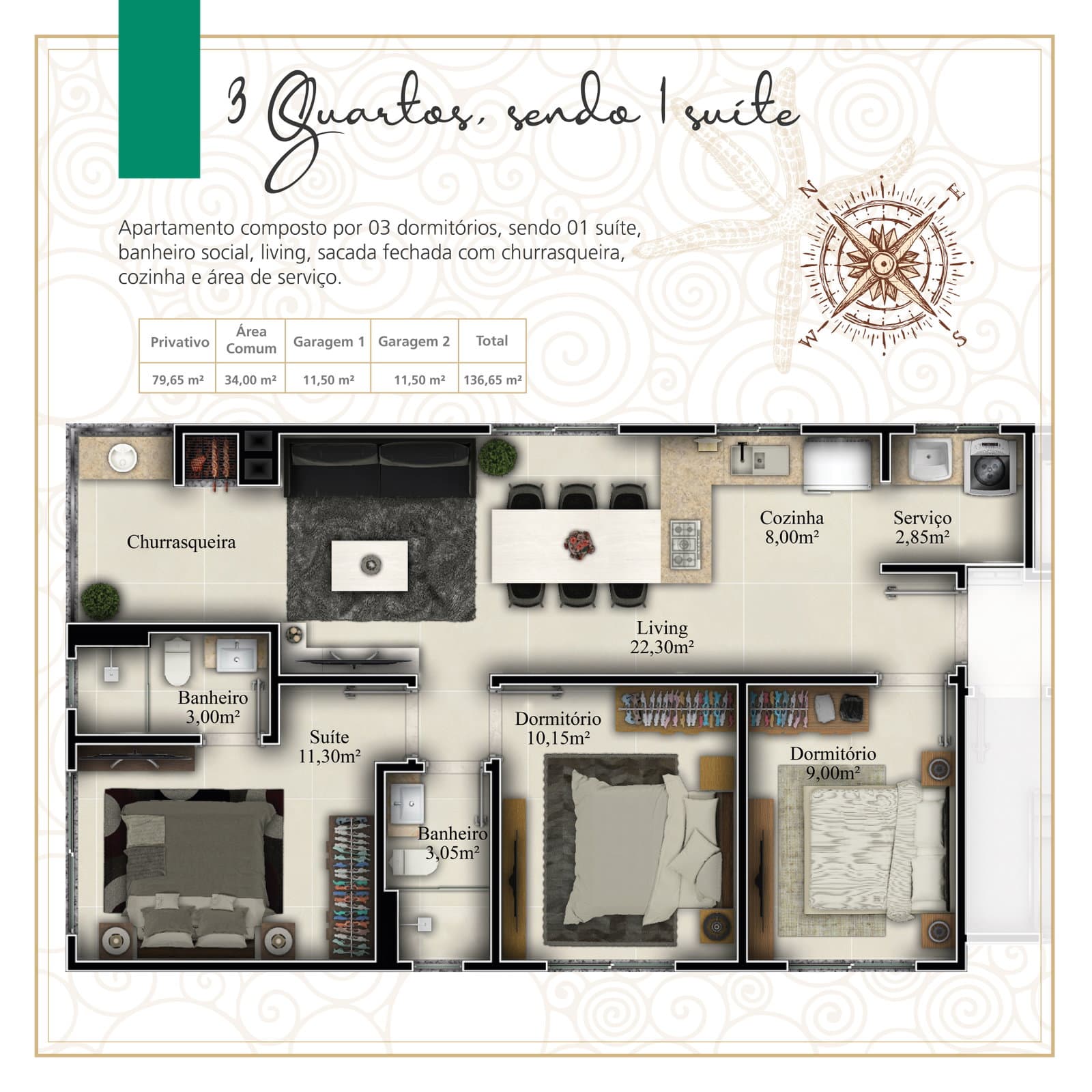 Planta 1 de Beach Lake
