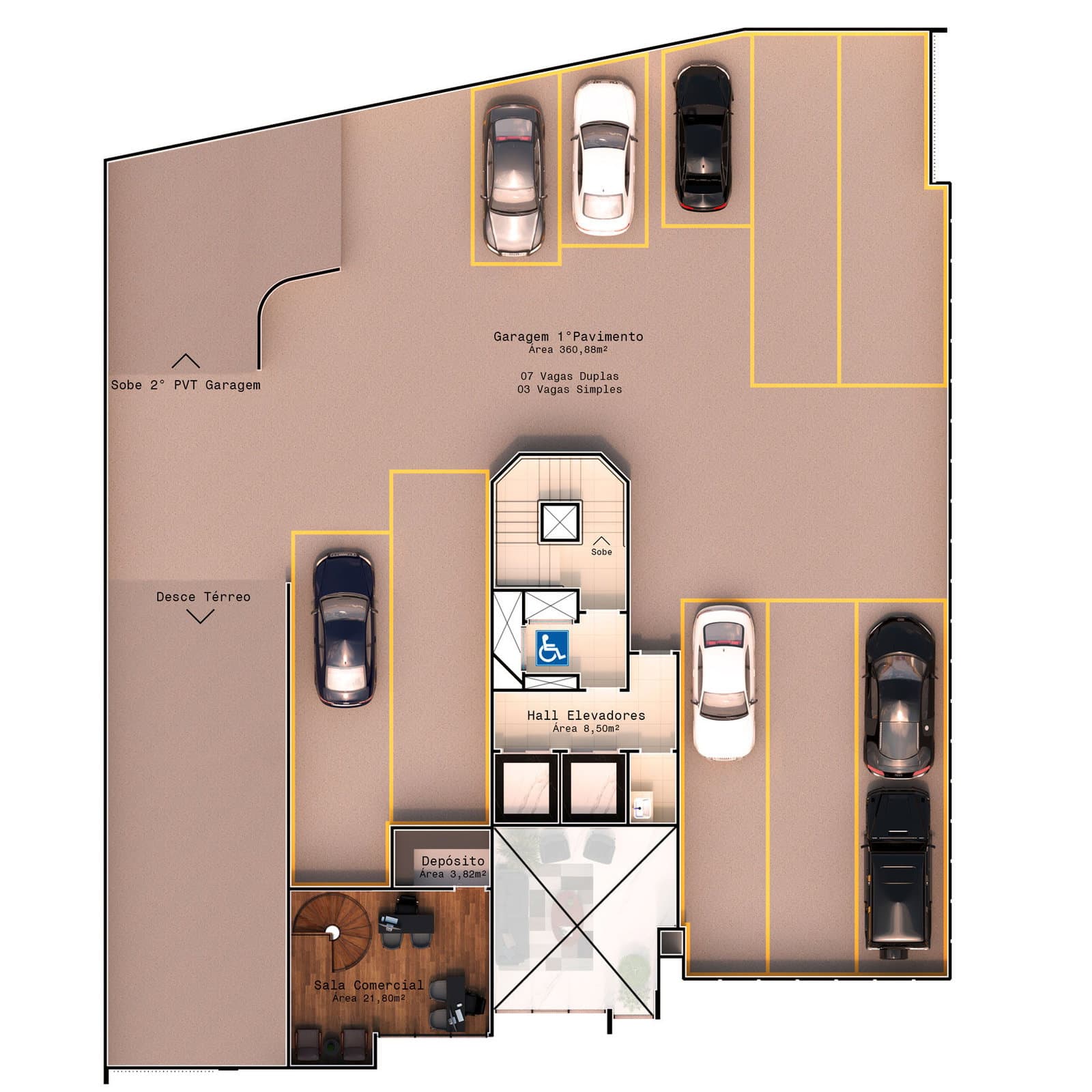 Planta 8 de Belvedere