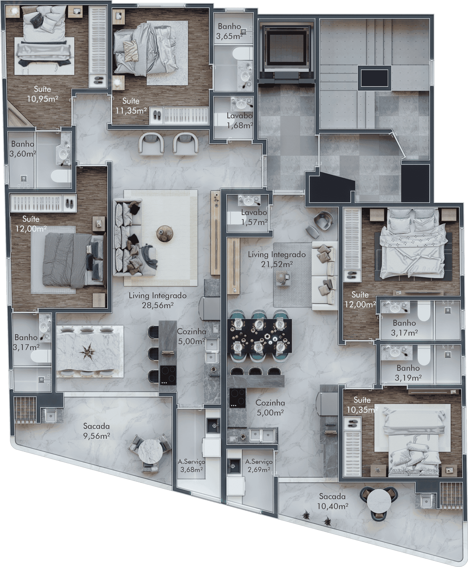 Planta 1 de Sunset Beach