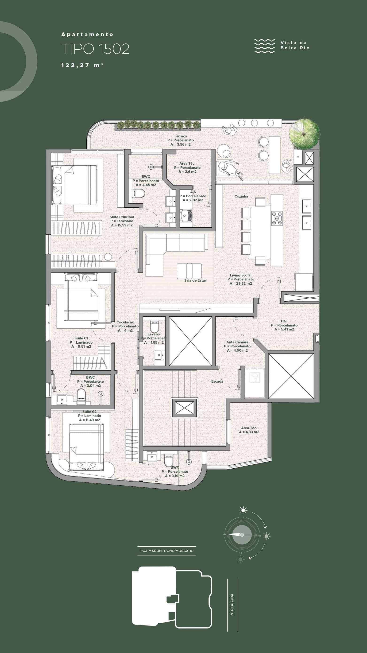 Planta 19 de Laguna 182