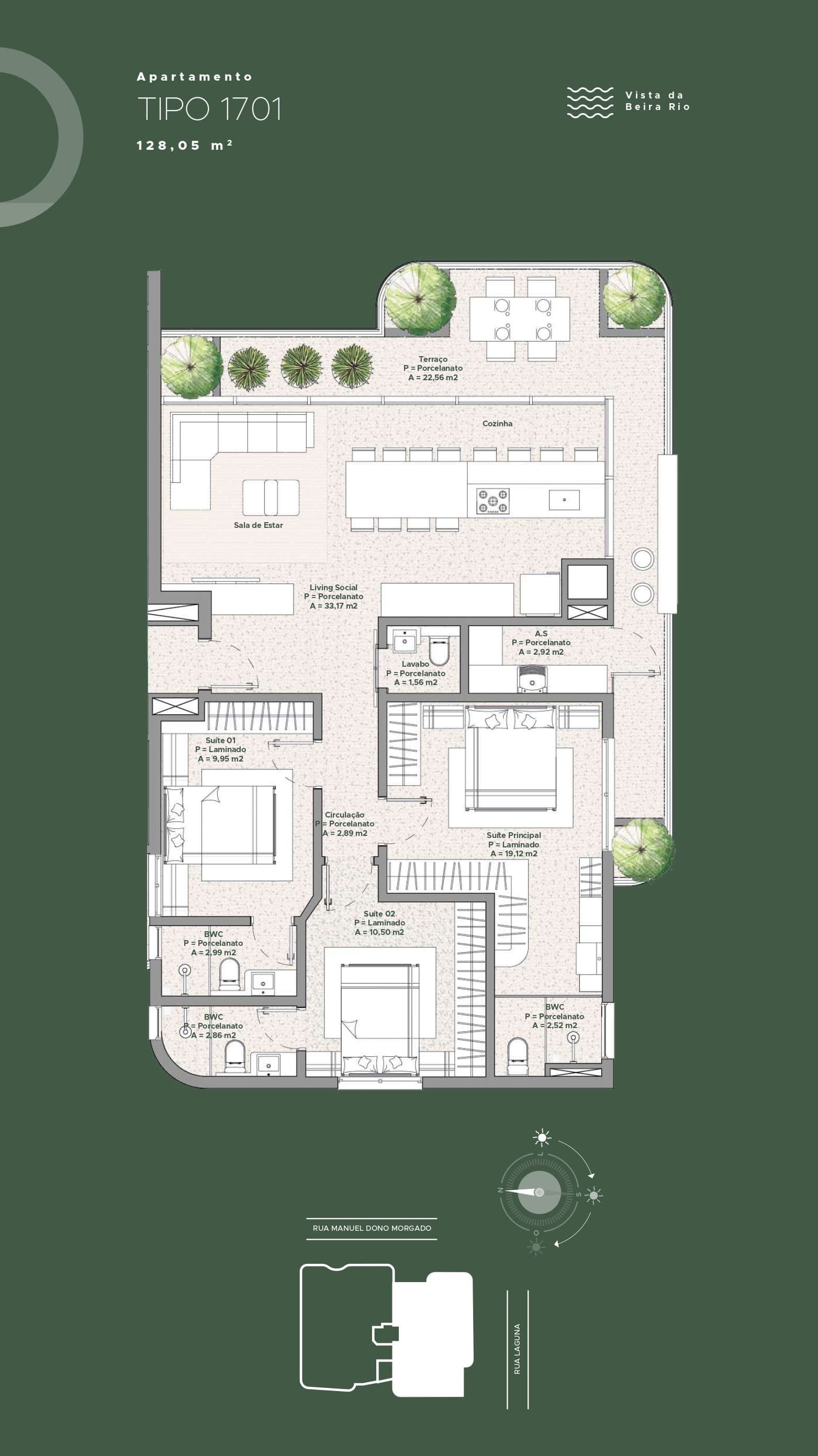 Planta 22 de Laguna 182