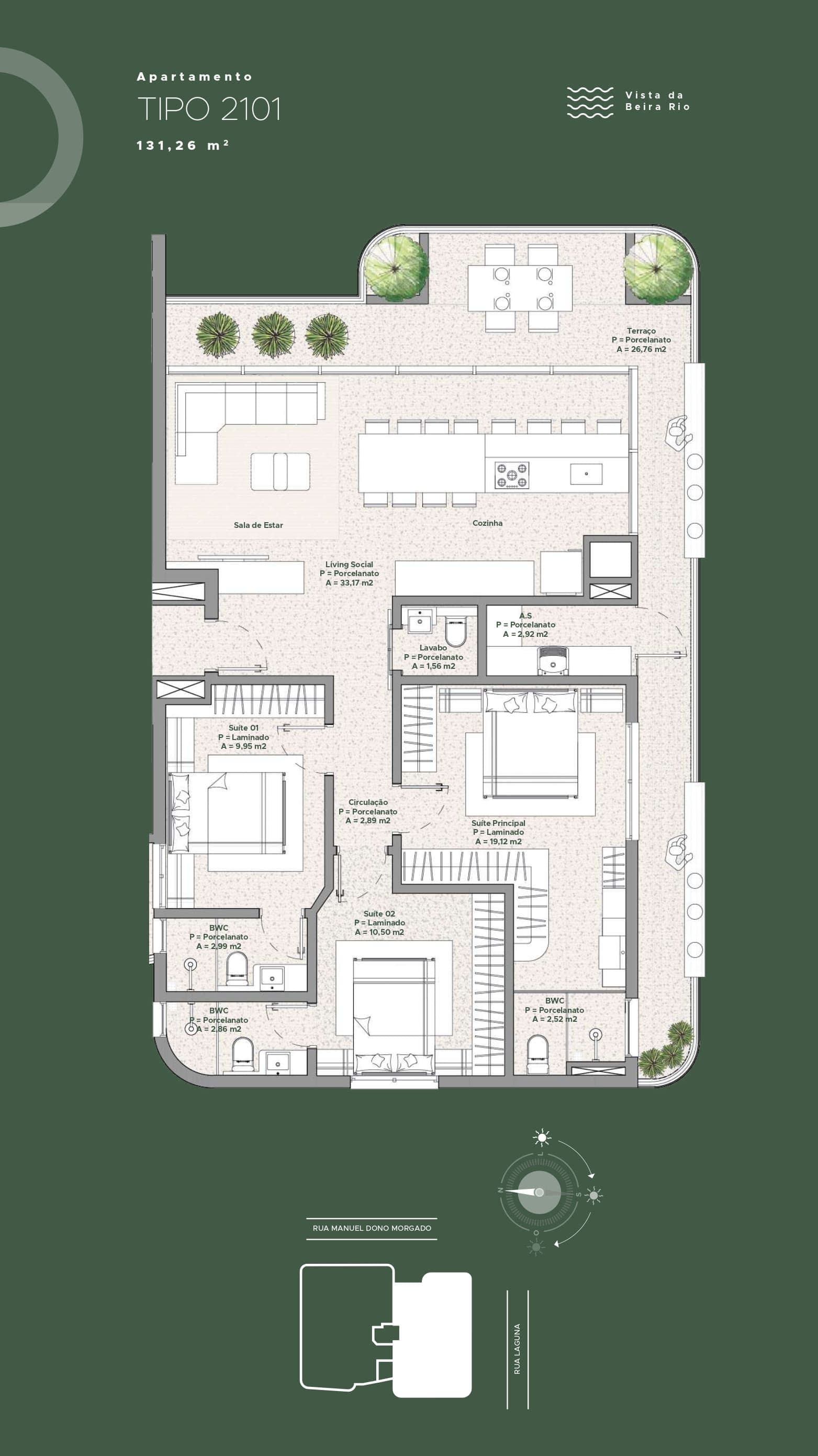 Planta 30 de Laguna 182