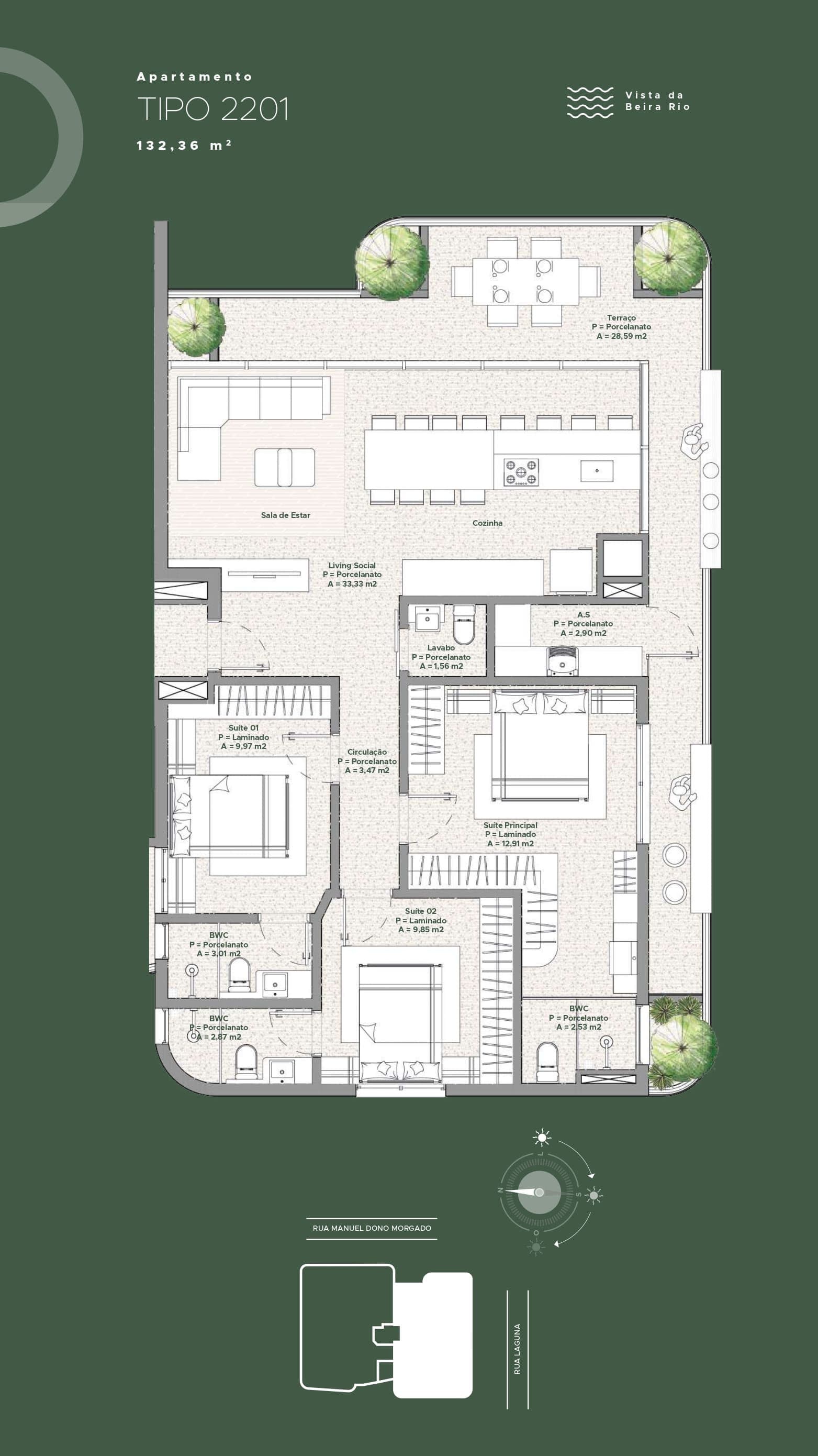 Planta 32 de Laguna 182