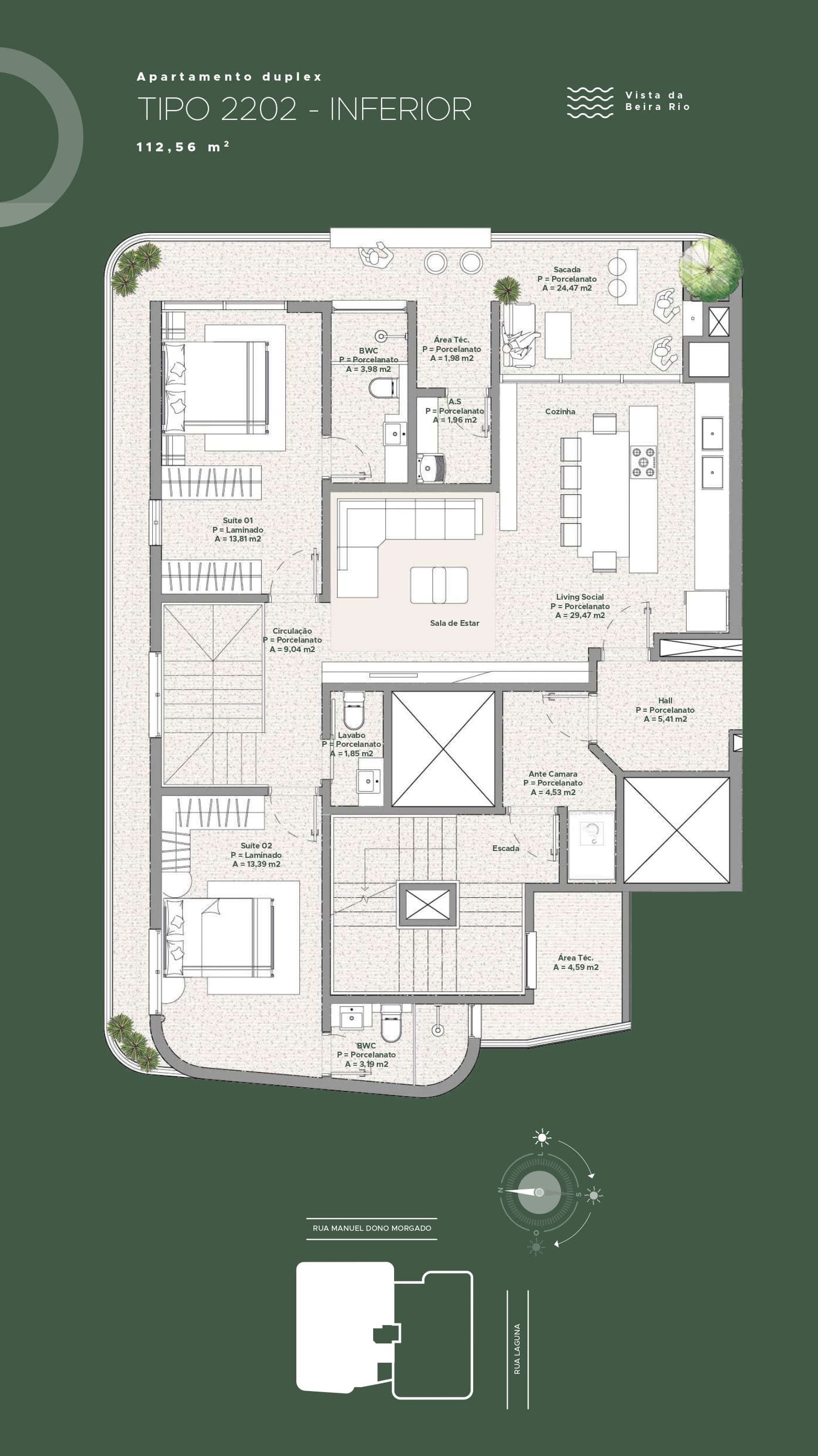 Planta 33 de Laguna 182