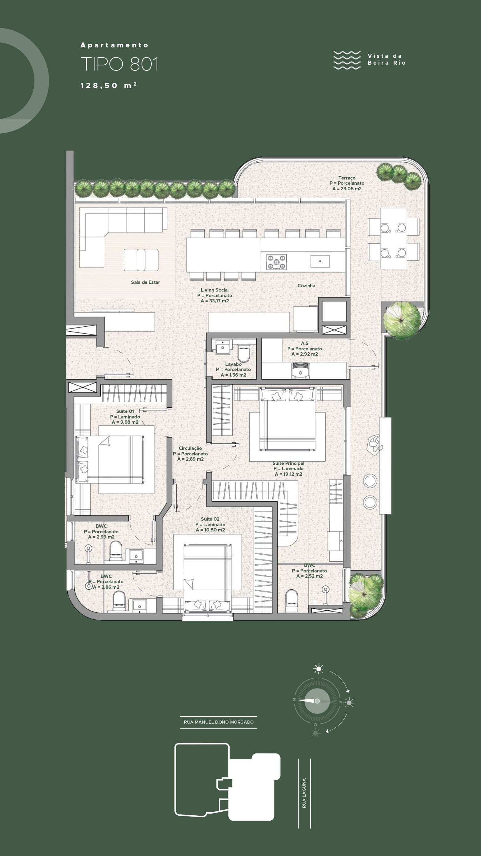 Planta 4 de Laguna 182