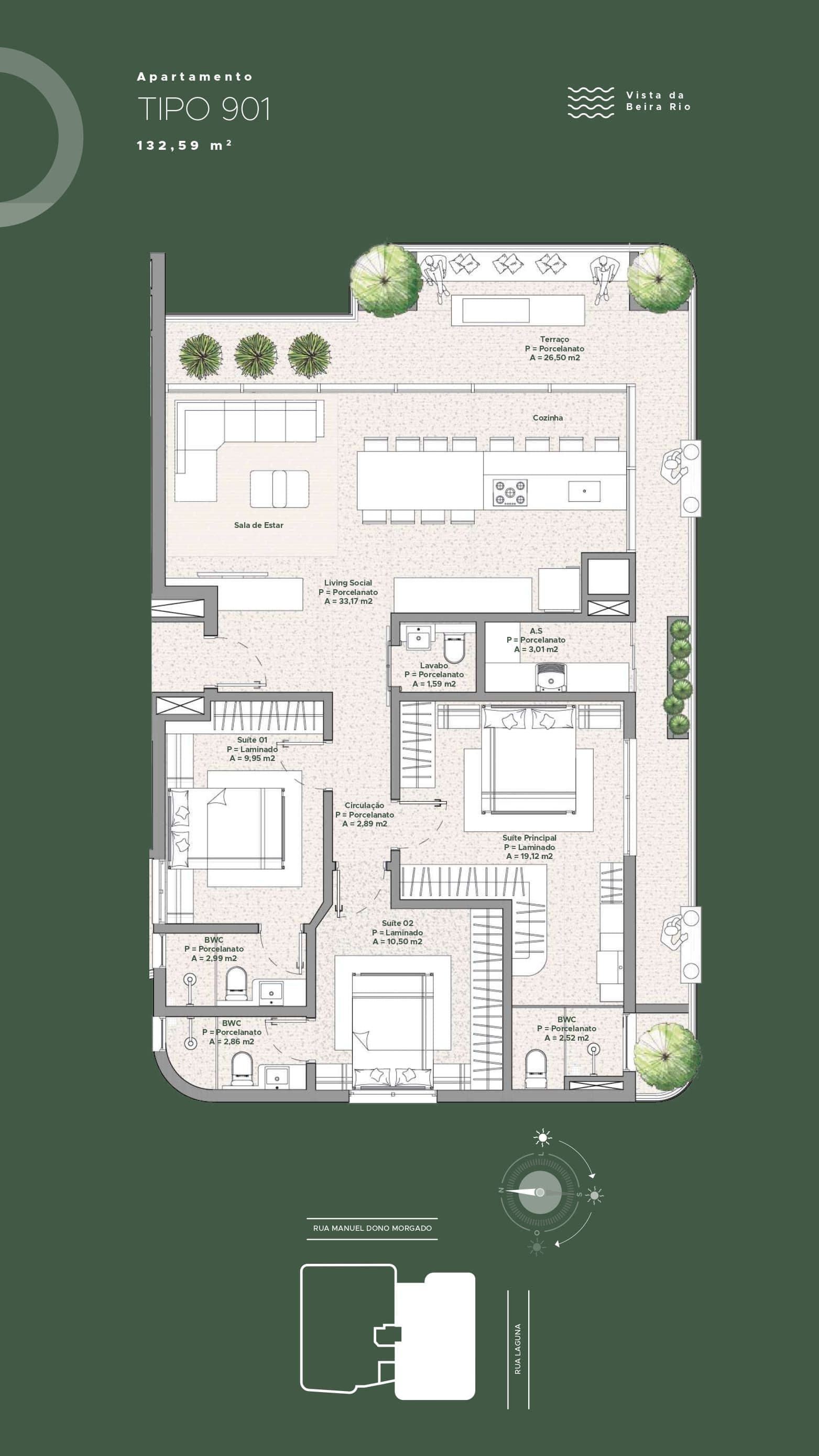 Planta 6 de Laguna 182