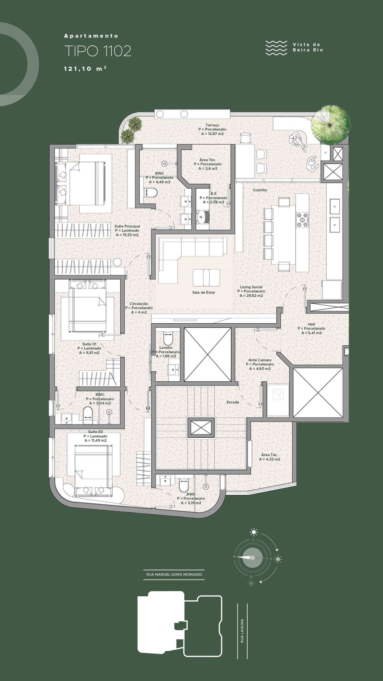 Planta 11 de Laguna 182
