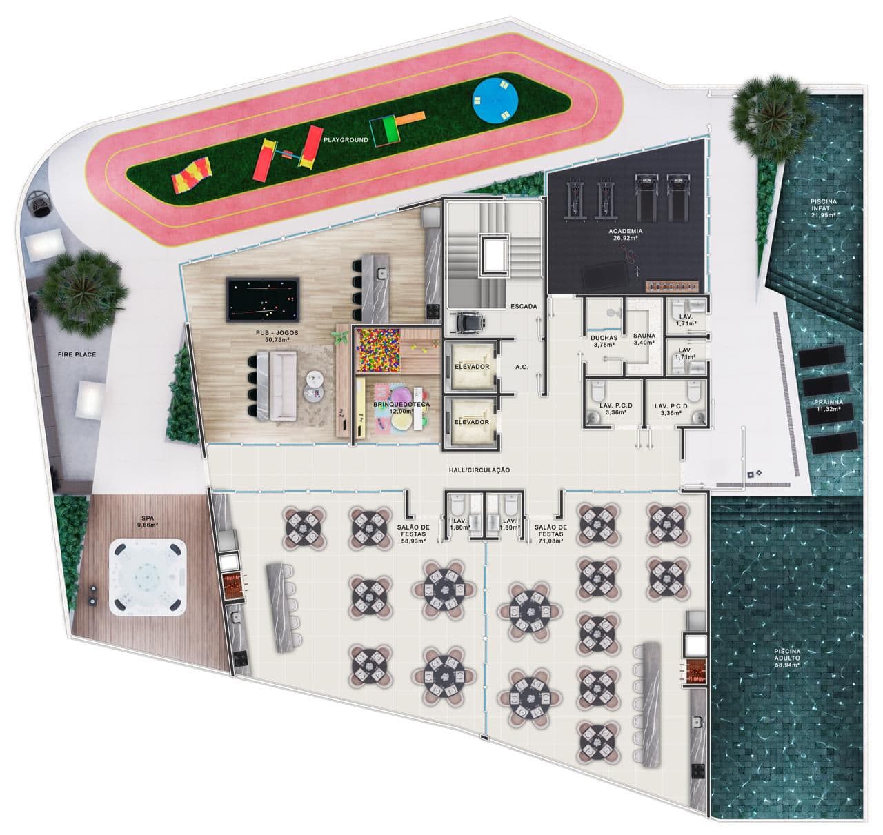 Planta 1 de Rotterdam Park