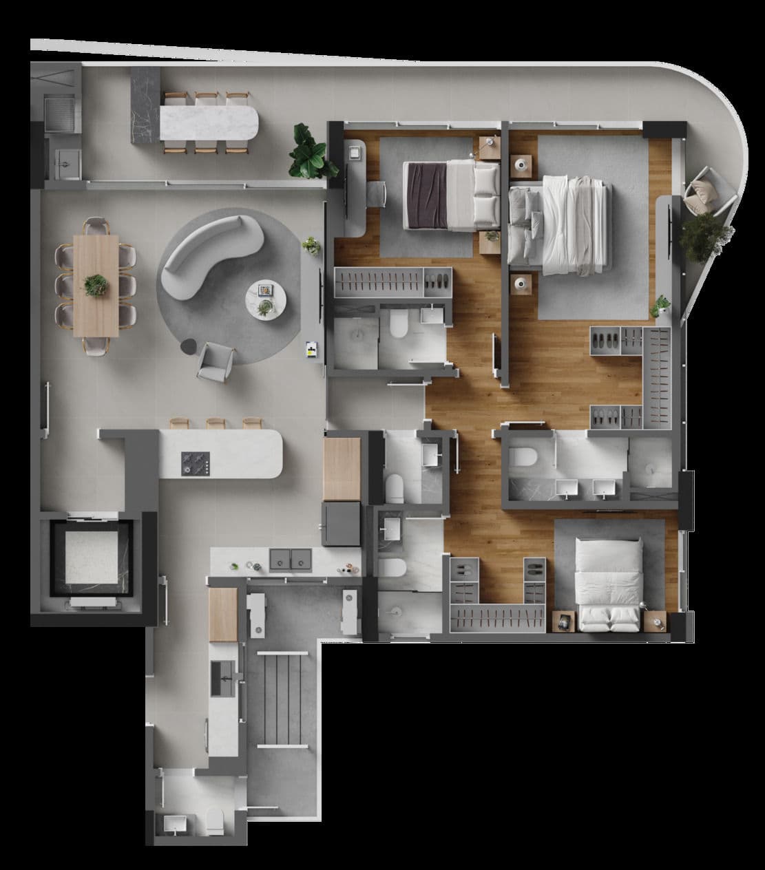 Planta 5 de Lotisa Skyline