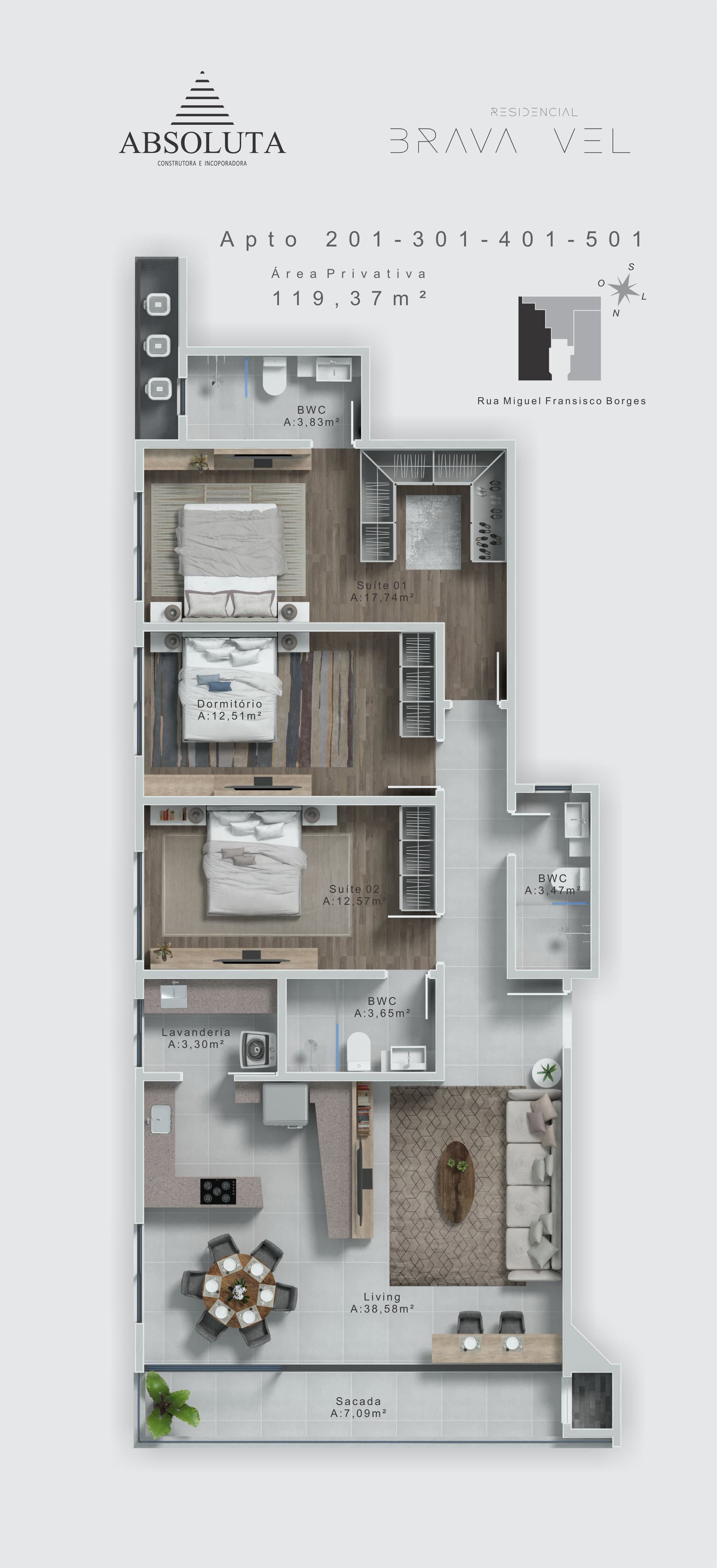 Planta 4 de Brava Vel