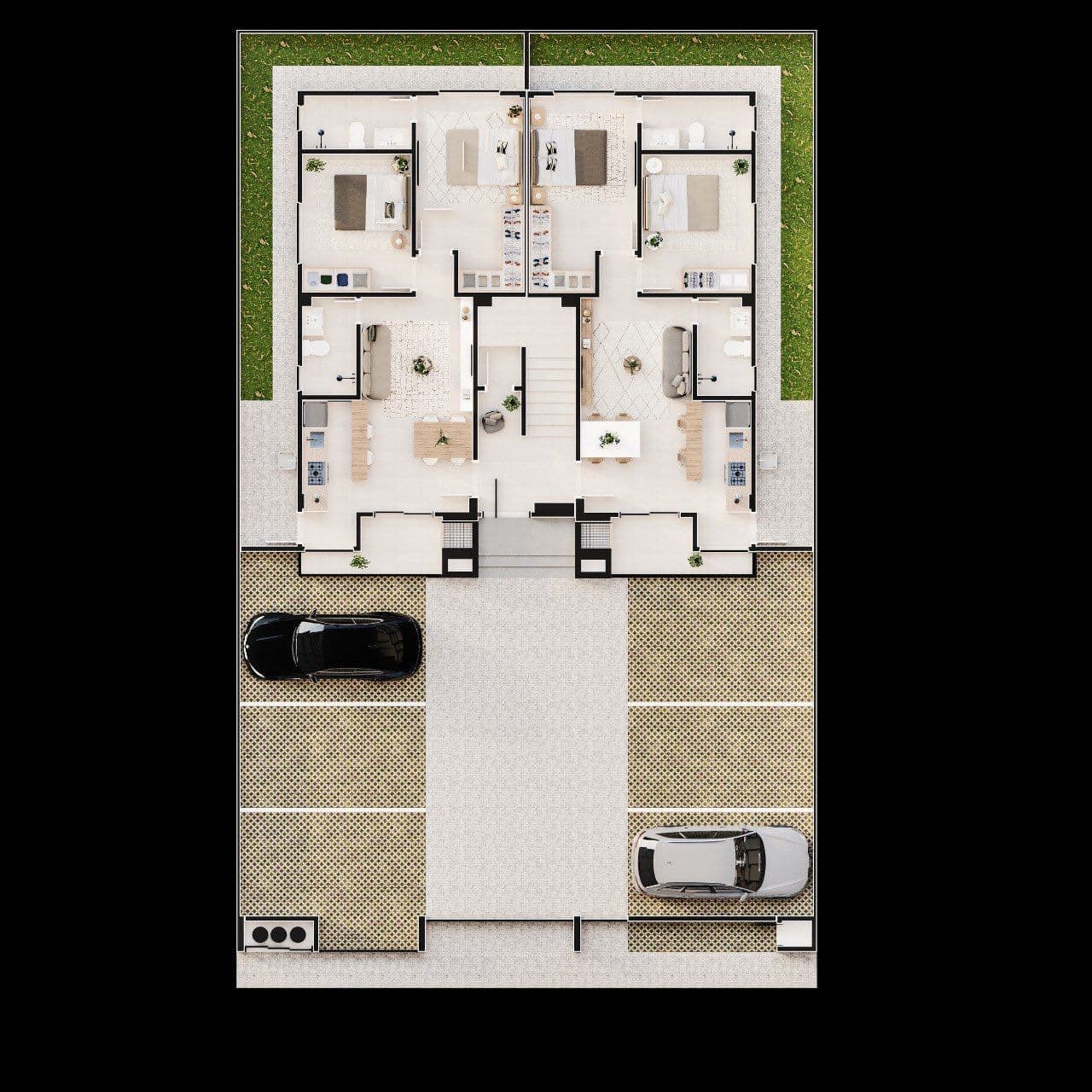 Planta 1 de Residencial Hamburgo