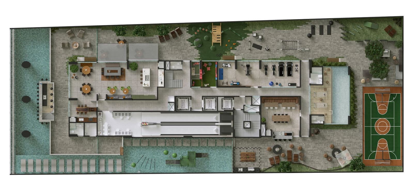 Planta 3 de The Edge Tower