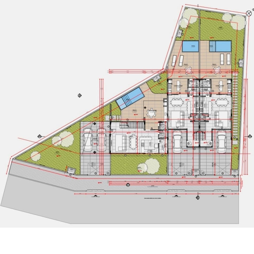 Planta 1 de Residencial Porto Belo