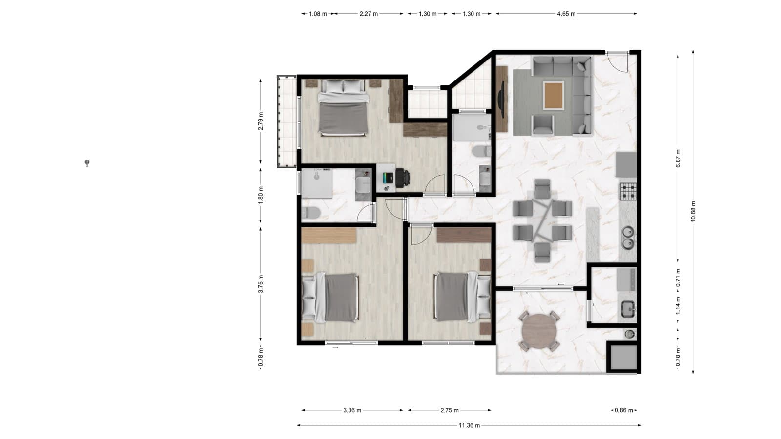 Planta 5 de Vienna