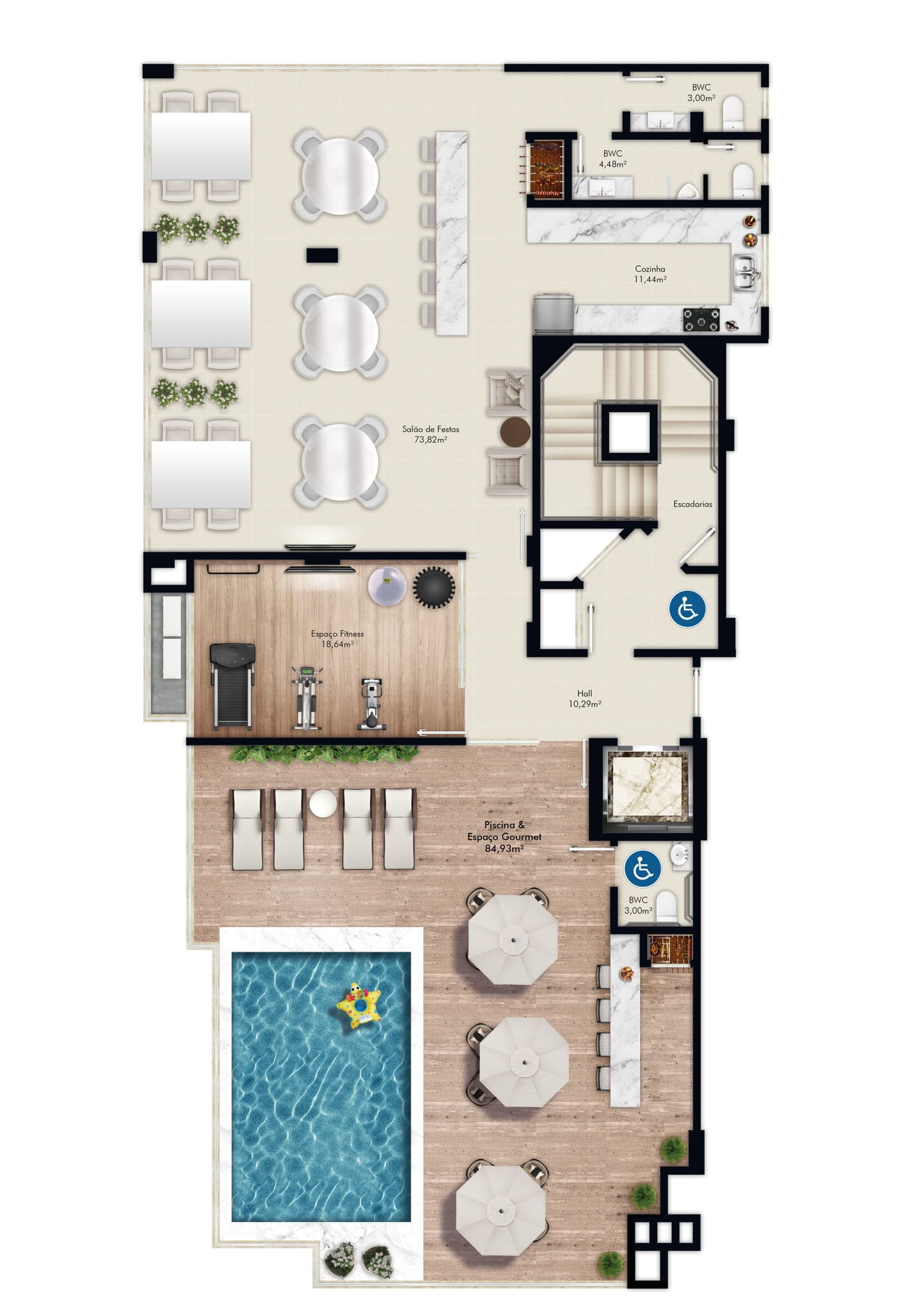 Planta 1 de Laguna Residenziale