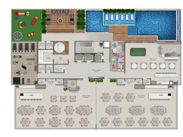 Planta 3 de Port Said - Building