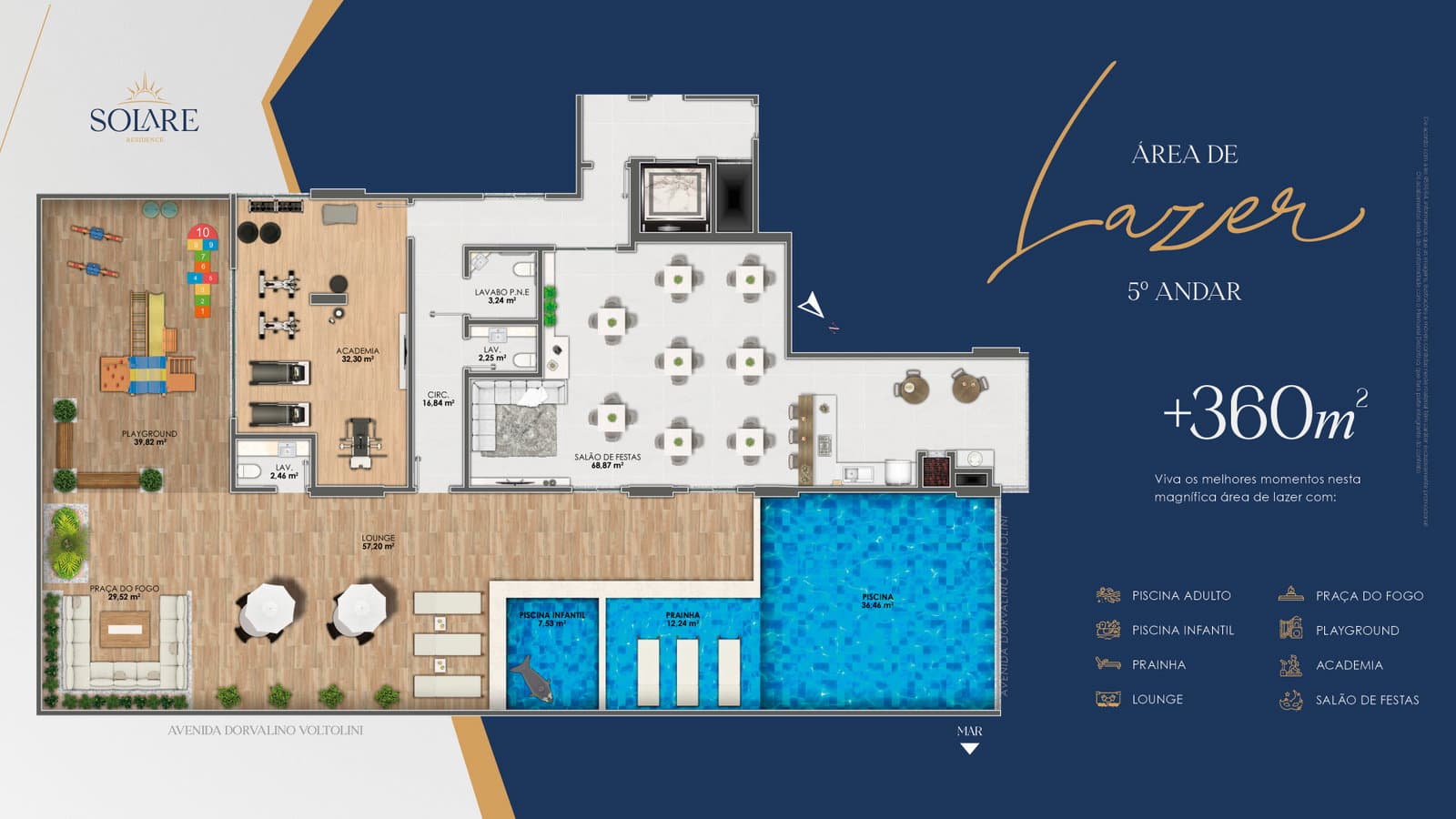 Planta 5 de Solare Residence