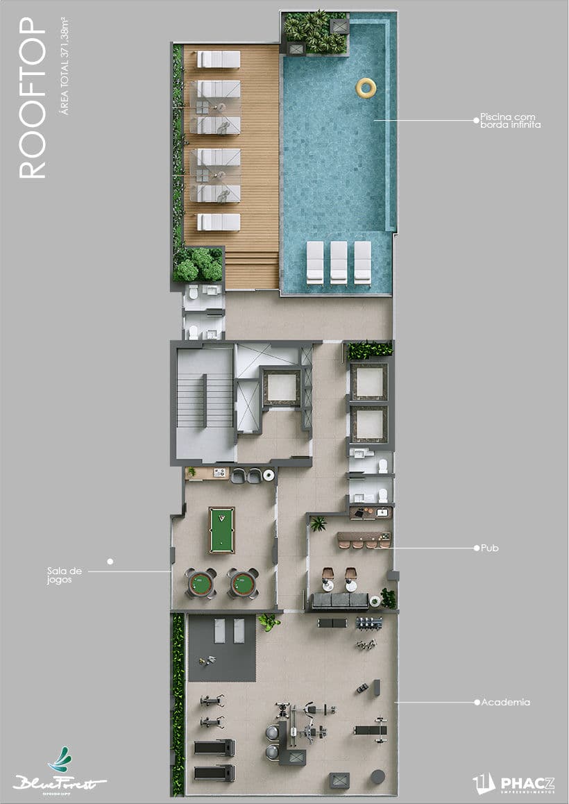 Planta 6 de Blue Forest
