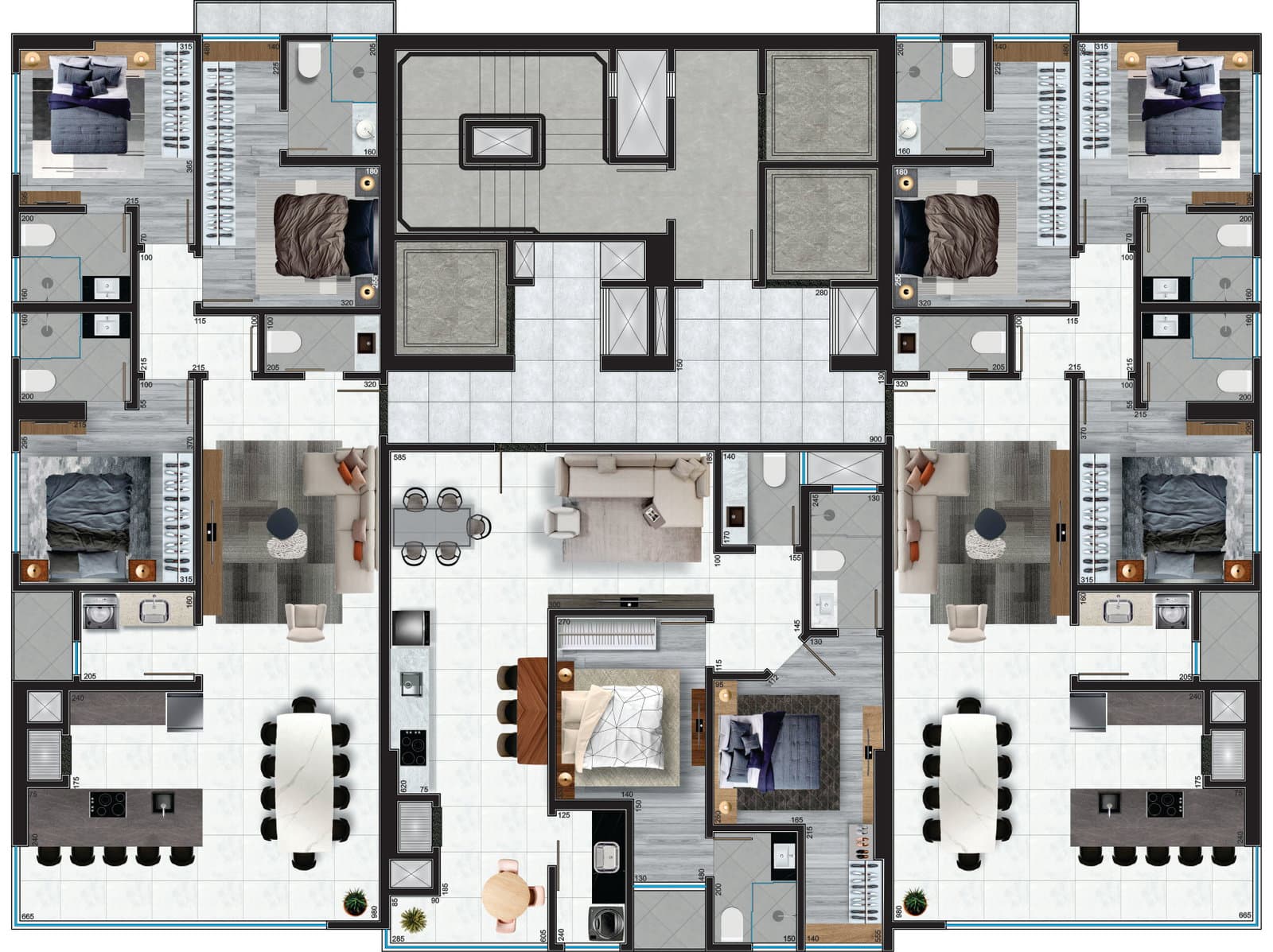 Planta 2 de Edifício Voxx 405