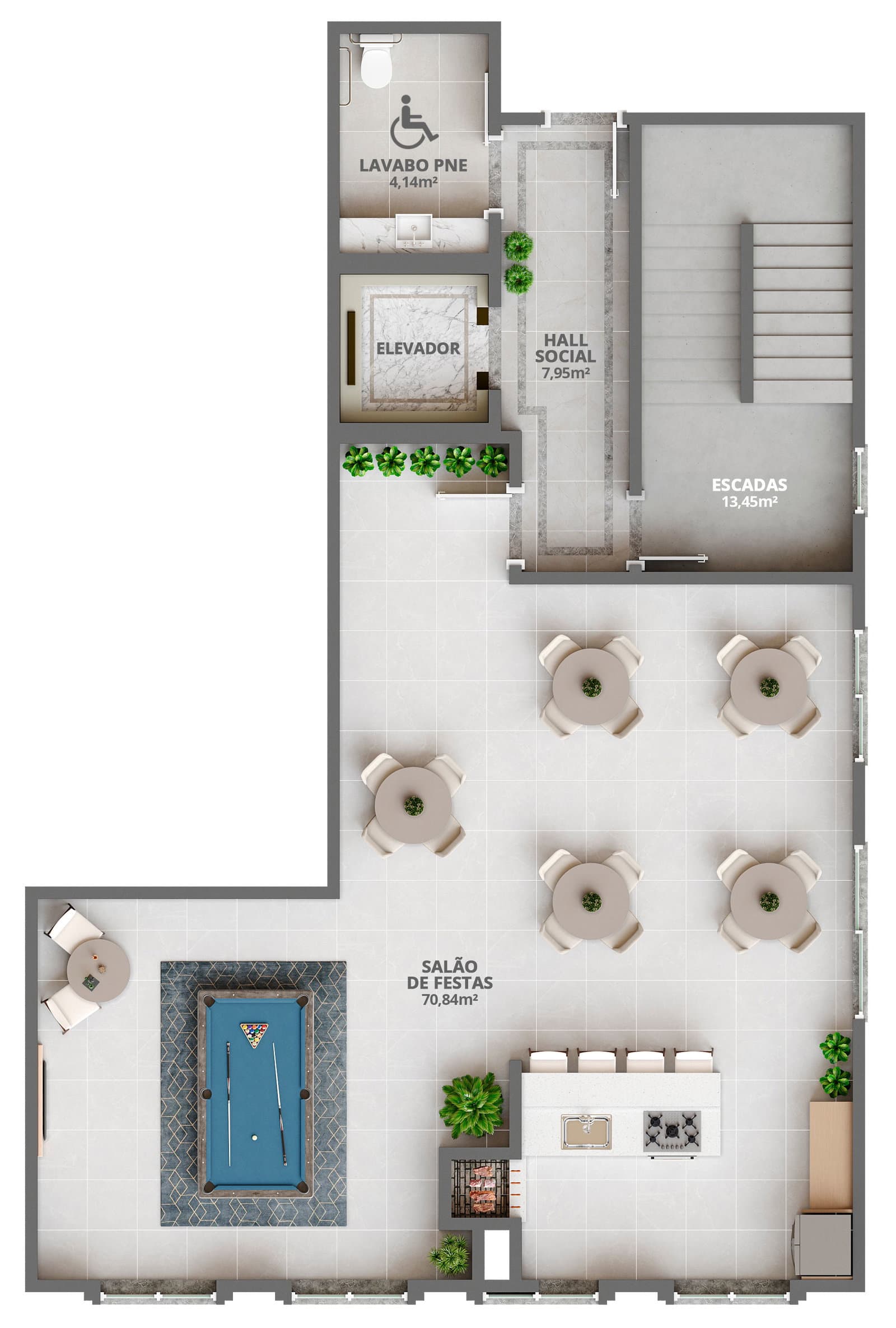 Planta 2 de Saint Germain Residence