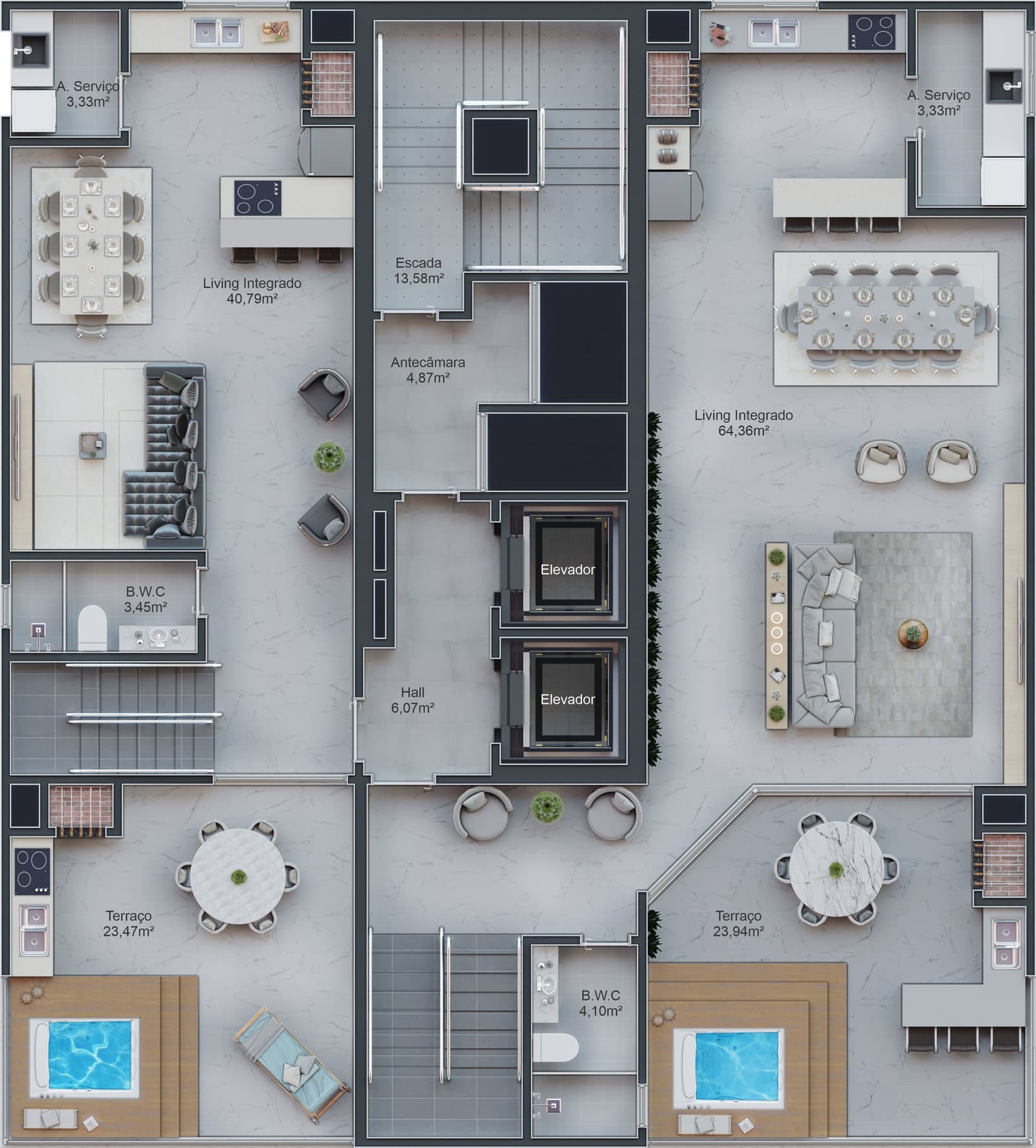 Planta 3 de Prima Torre