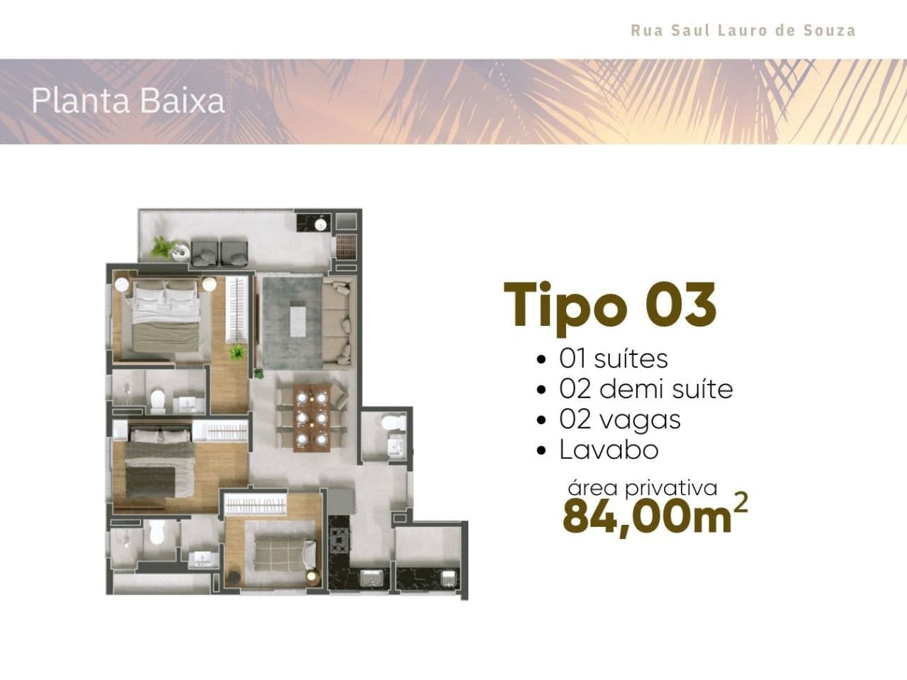 Planta 3 de Atlantis Tower