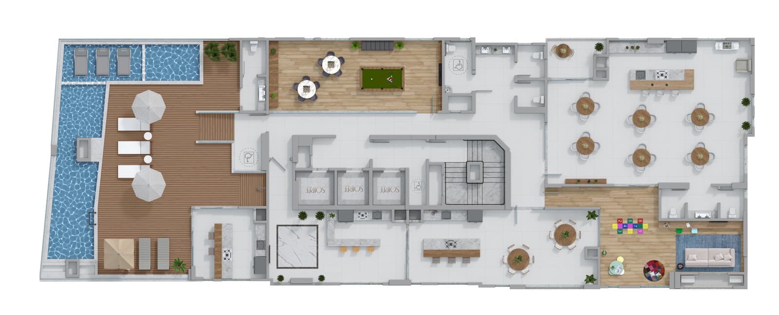 Planta 4 de Soirée