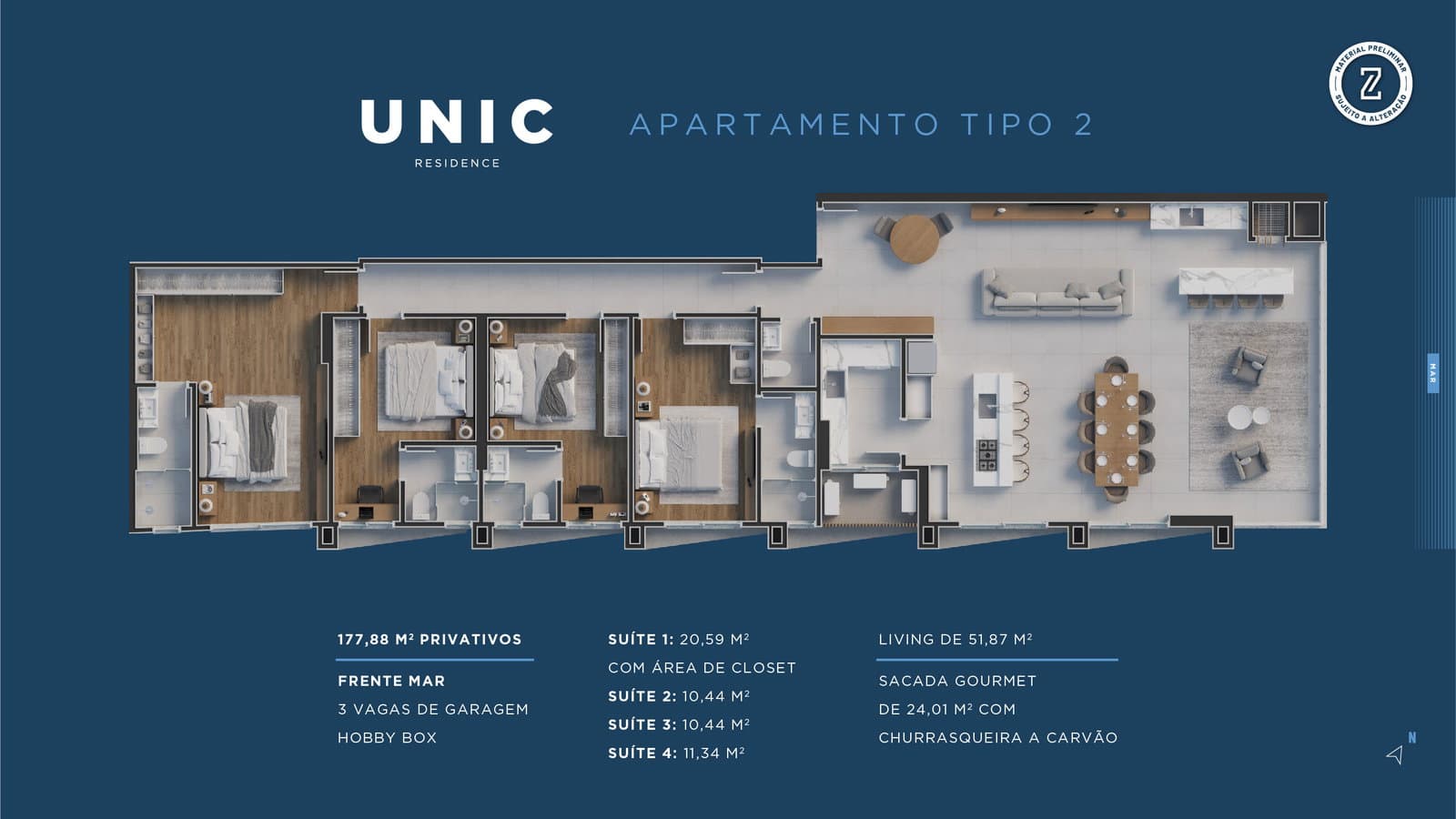 Planta 5 de Unic