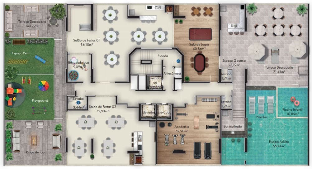 Planta 2 de Ravello Residence