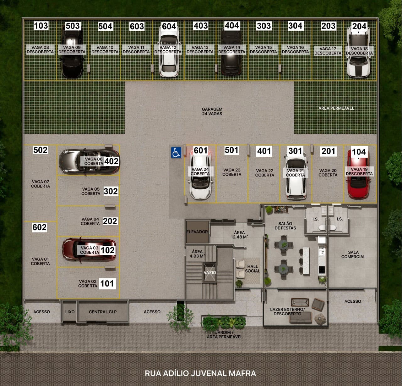 Planta 6 de Cross Residence
