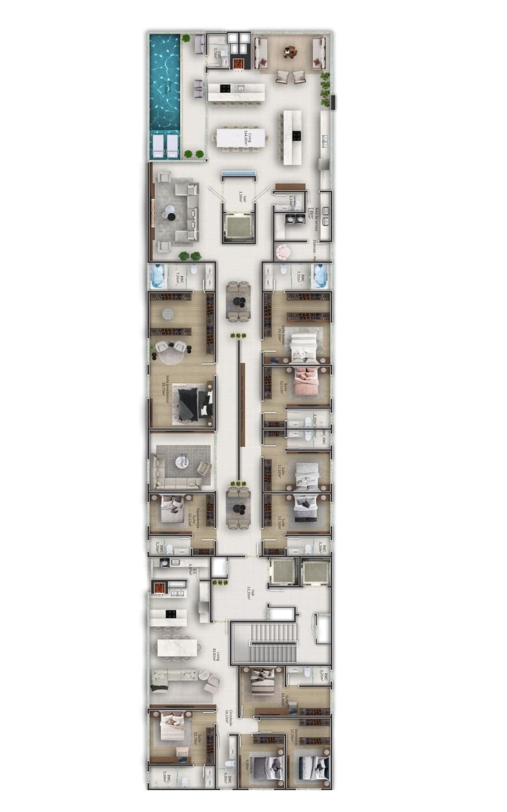 Planta 1 de Emaar Exclusive