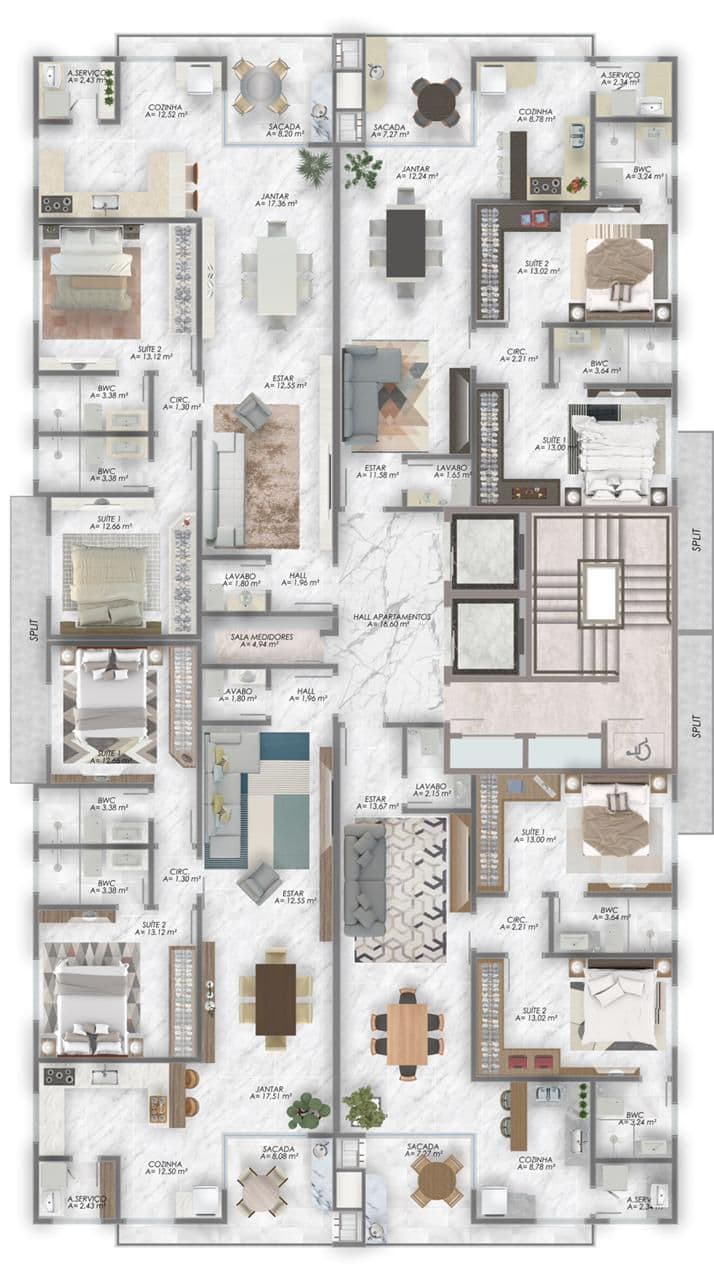 Planta 1 de Heritage