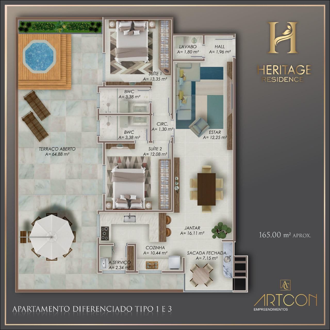 Planta 6 de Heritage