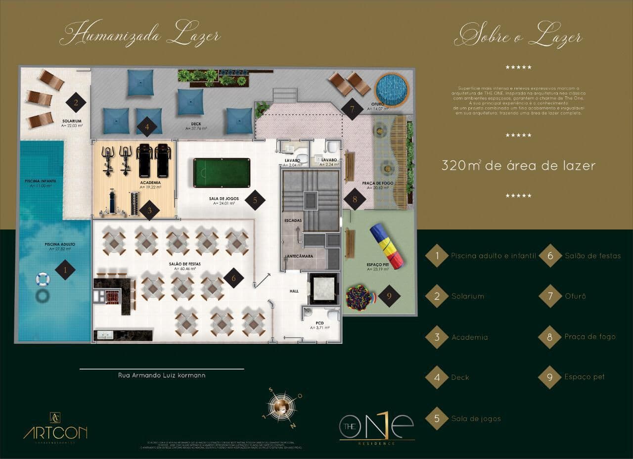 Planta 1 de The One