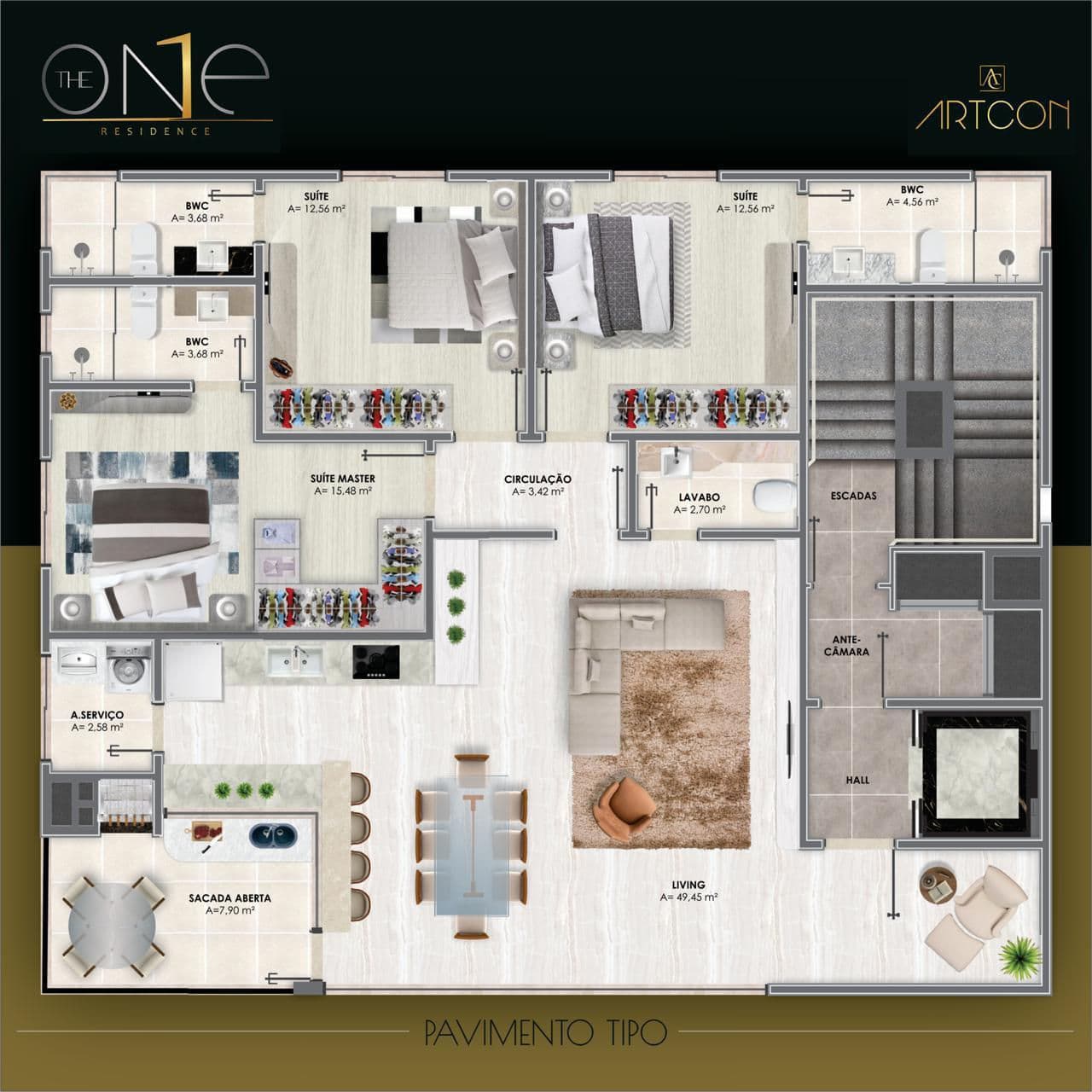Planta 2 de The One