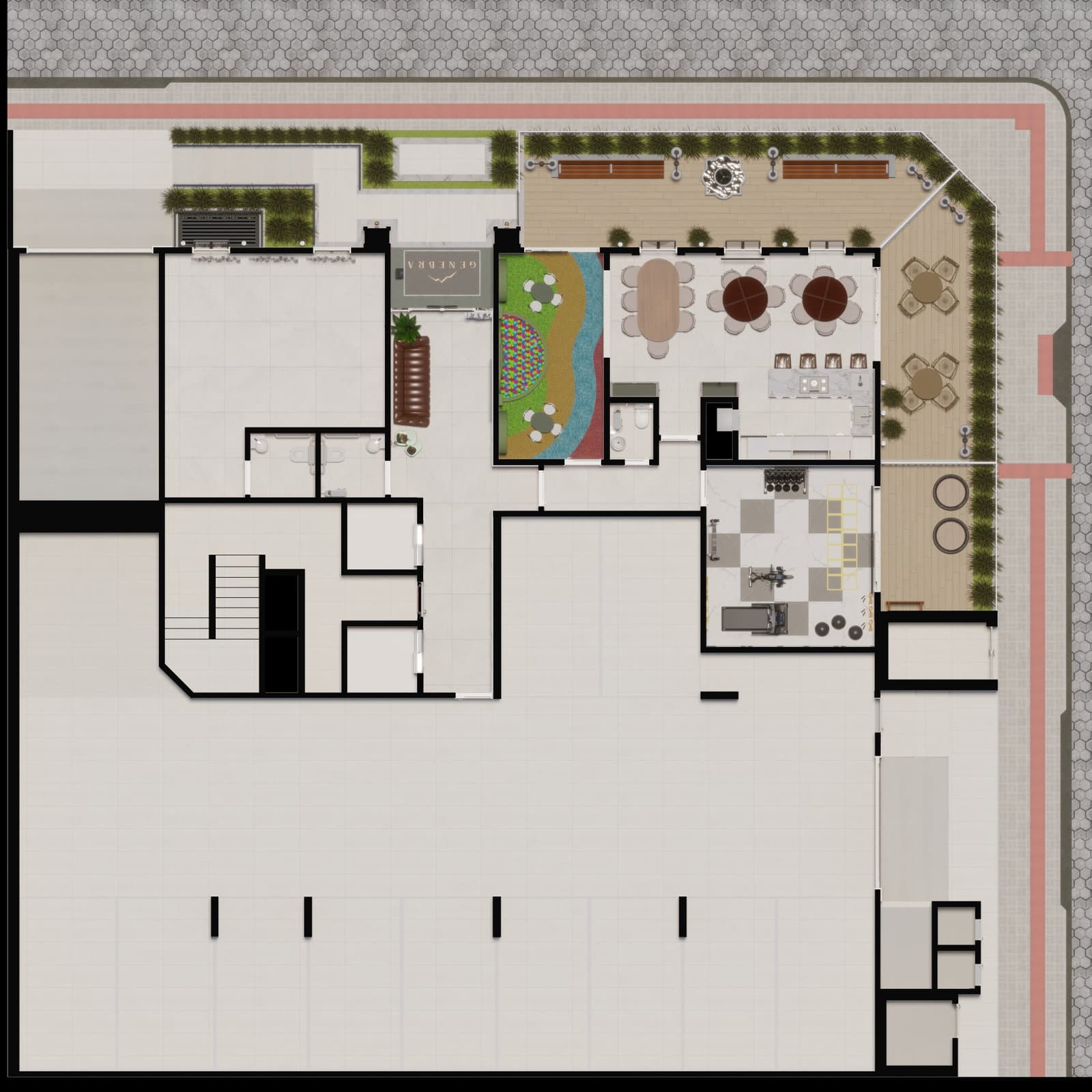 Planta 1 de Genebra