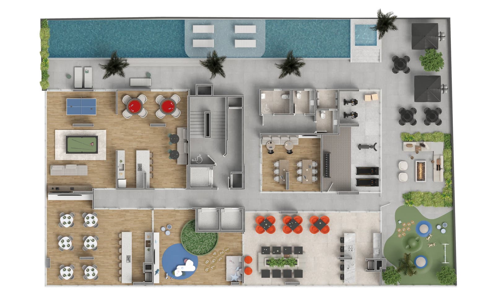 Planta 2 de Vega Apartments