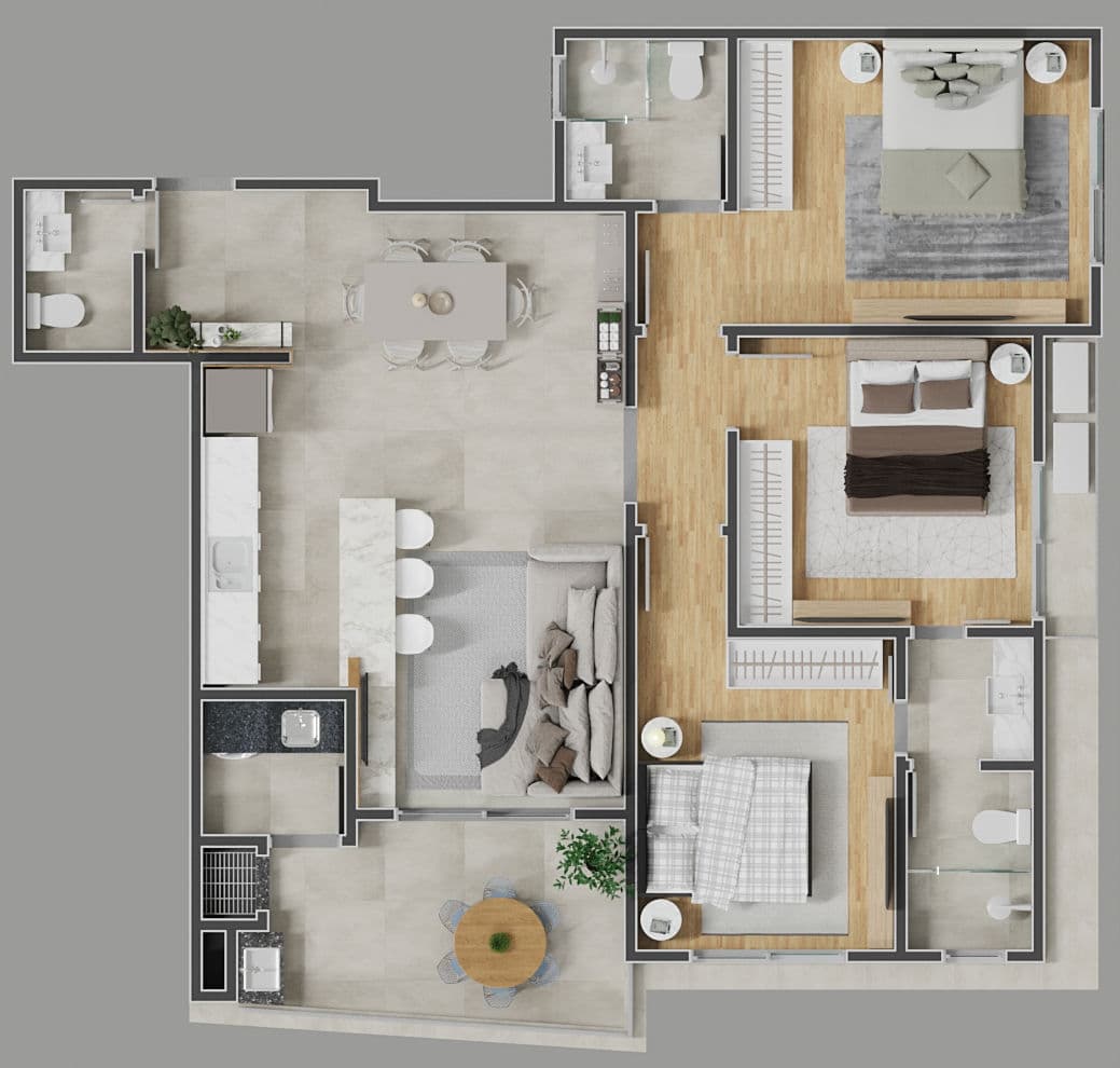 Planta 3 de Paradise