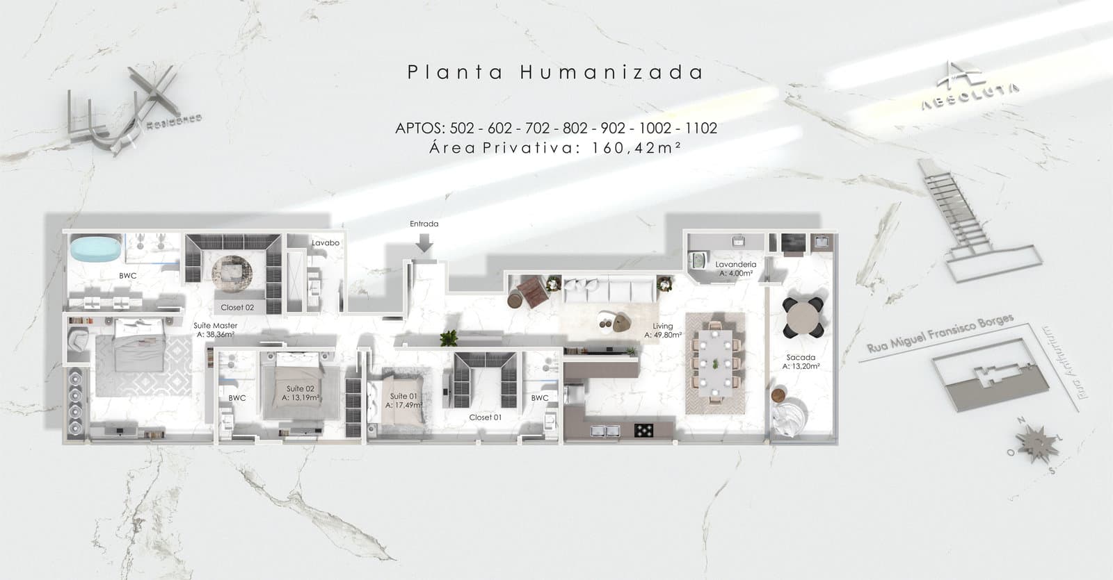 Planta 6 de Brava Lux