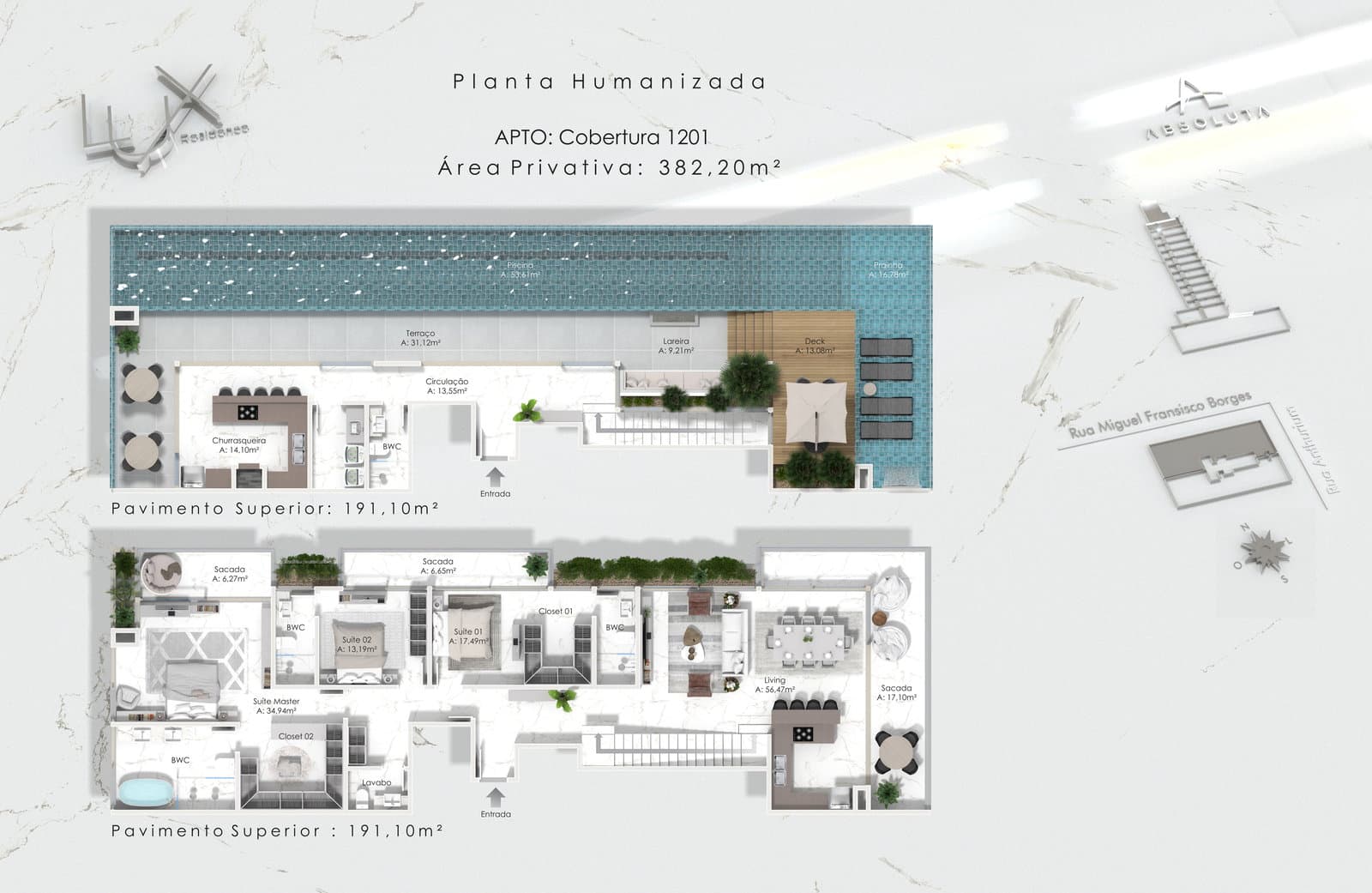 Planta 7 de Brava Lux