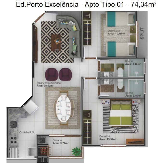 Planta 5 de Porto Excelência