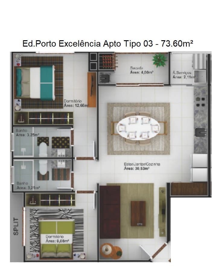 Planta 2 de Porto Excelência