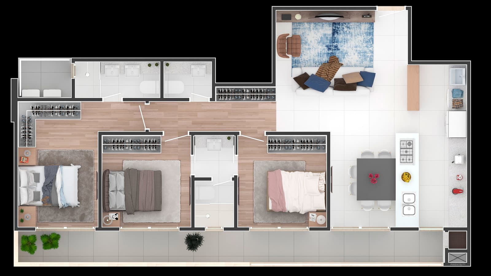 Planta 2 de Sun Coast