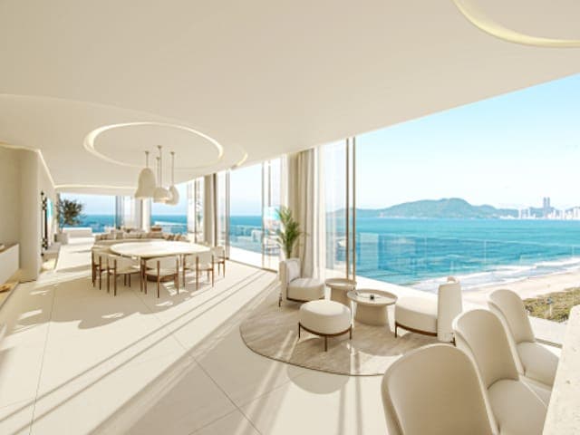 Foto 1 de Apartamento com 3 suítes à venda, Praia Brava de Itajaí, Itajaí, SC
