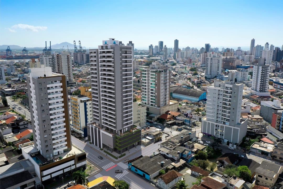 Foto 1 de Apartamento com 2 suítes à venda, Vila Operária, Itajaí, SC