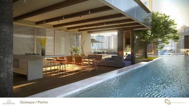 Foto 6 de Apartamento 3 suítes à venda · Fazenda, Itajaí · D6 OCEAN VIEW · 158 m²
