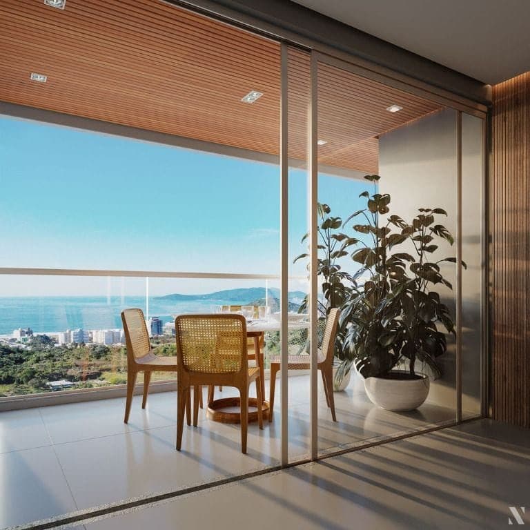 Foto 1 de Apartamento com 1 suíte + 2 dormitórios à venda, 88 m² - Praia Brava - Itajaí/SC