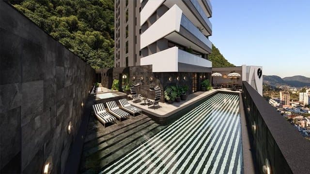 Foto 1 de Lançamento 2 dorms à venda · Fazenda, Itajaí · Trinity Tower
